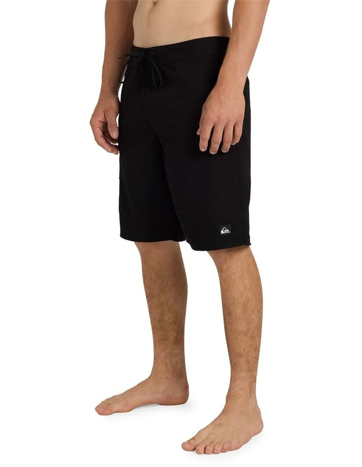 Everyday Solid 20 Inch Boardshorts in Black image 3