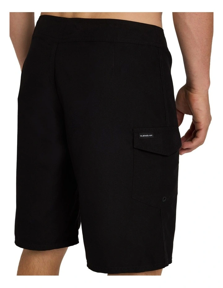 Everyday Solid 20 Inch Boardshorts in Black image 4