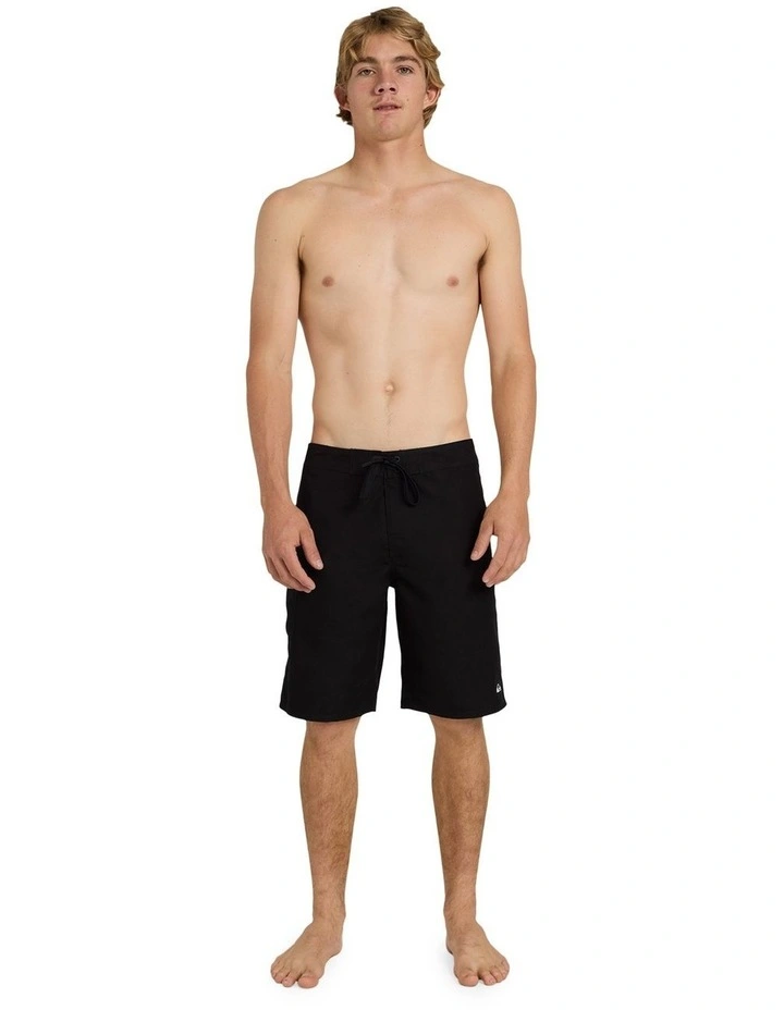 Everyday Solid 20 Inch Boardshorts in Black image 5