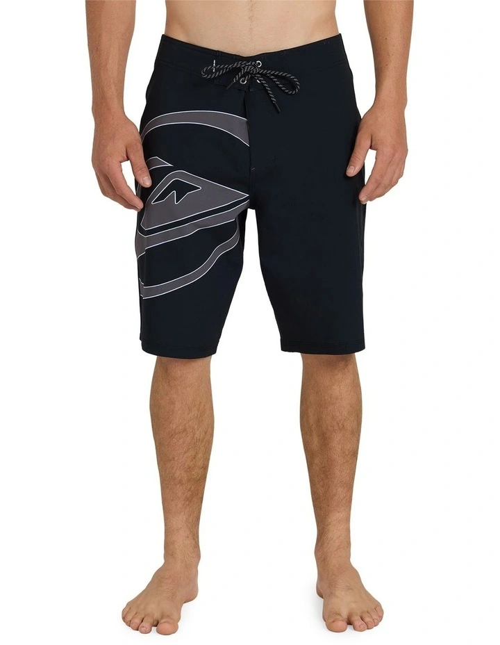 Silicon 21 Inch Boardshorts in Black image 1