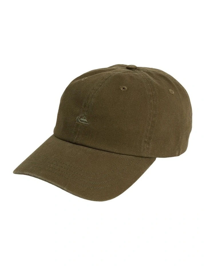 Rad Splatter Dad Cap in Dark Olive image 1