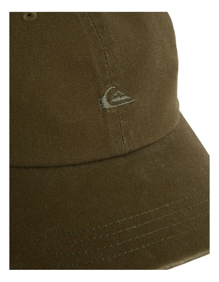 Rad Splatter Dad Cap in Dark Olive image 3