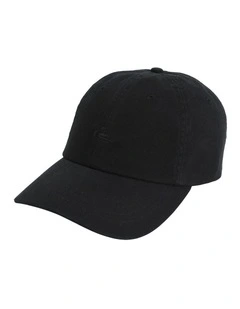 Rad Splatter Dad Cap in True Black