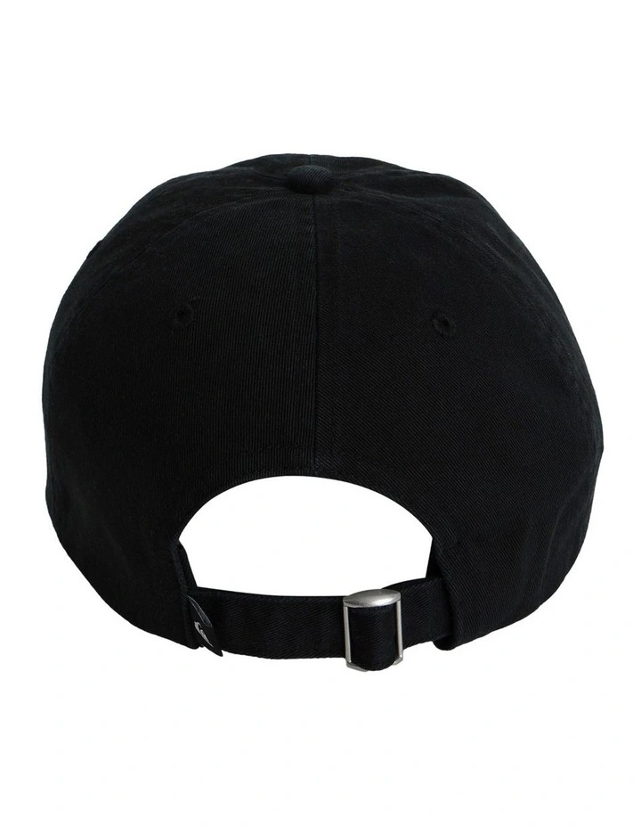 Rad Splatter Dad Cap in True Black image 2