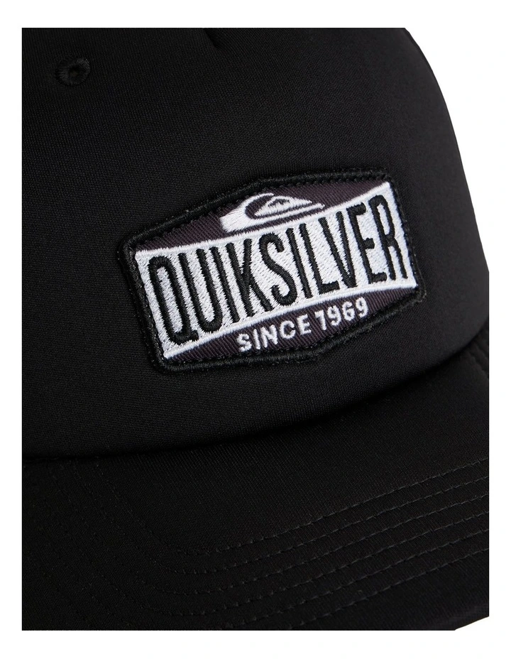 Decades Foam Trucker Cap in Black image 3