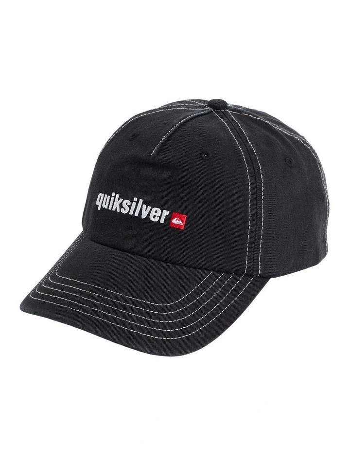 YG 5 Panel Cap in Black image 1