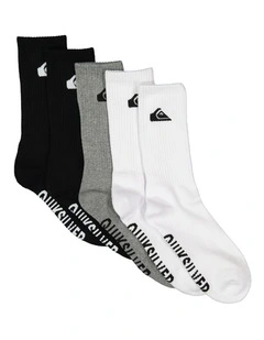 5 Pack Crew Socks