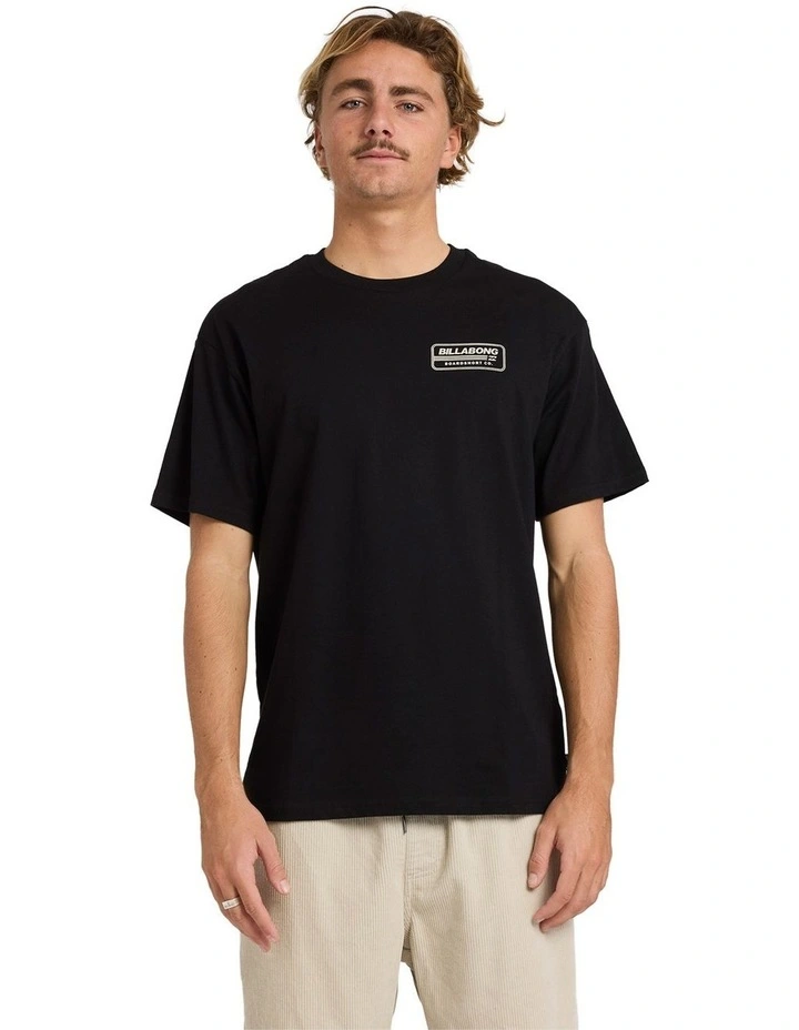 Trademark Short Sleeve T-shirt in Black image 1