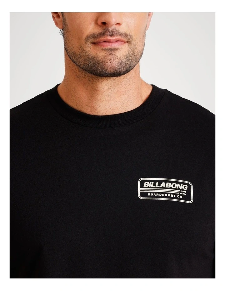 Trademark Short Sleeve T-shirt in Black image 2