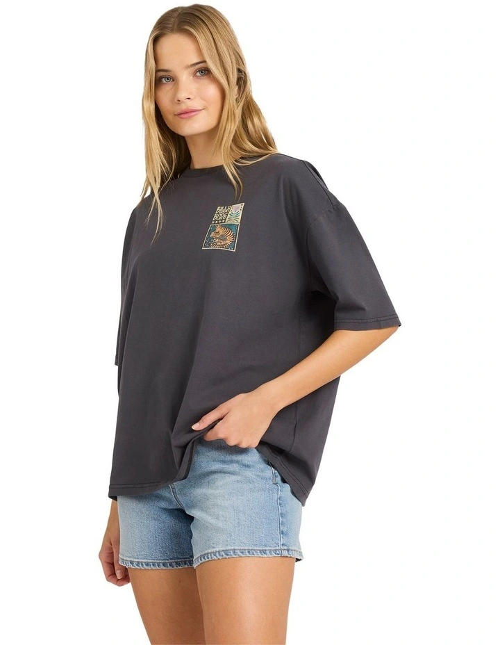 Trademark Short Sleeve T-shirt in Black image 3