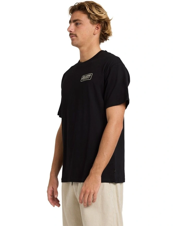 Trademark Short Sleeve T-shirt in Black image 3