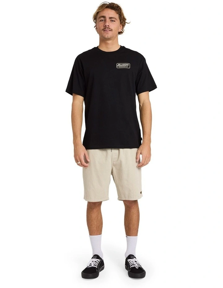 Trademark Short Sleeve T-shirt in Black image 5