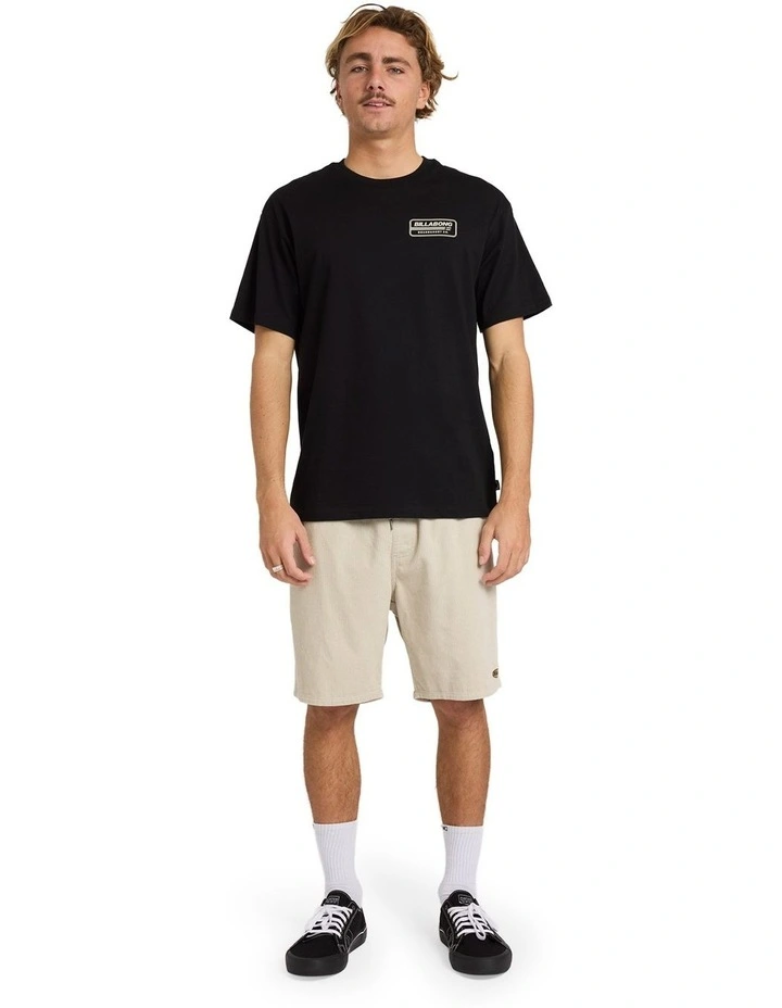 Trademark Short Sleeve T-shirt in Black image 5