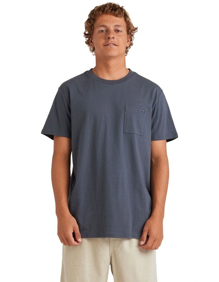 Premium Pocket Short Sleeve T-shirt in Midnight image 1