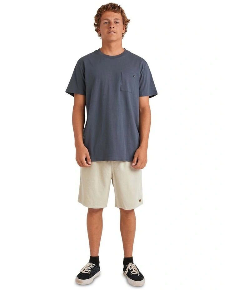 Premium Pocket Short Sleeve T-shirt in Midnight image 5