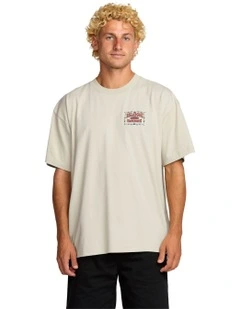 Double Spread Og Short Sleeve T-shirt in Chino
