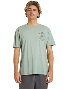 Sunrise Premium T-shirt in Mineral Blue
