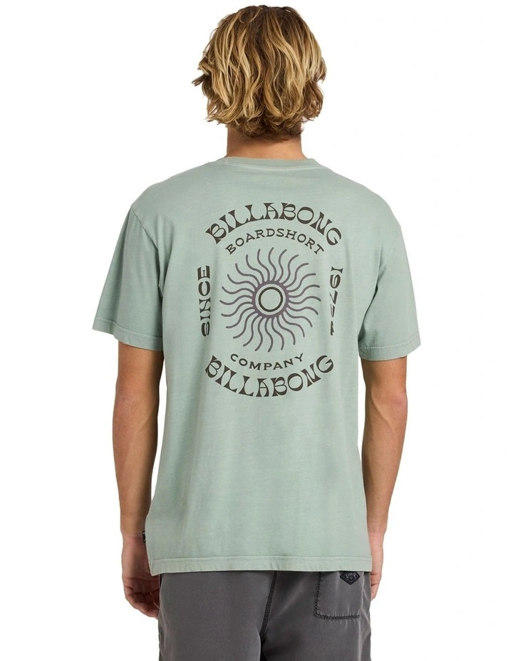 Sunrise Premium T-shirt in Mineral Blue image 2