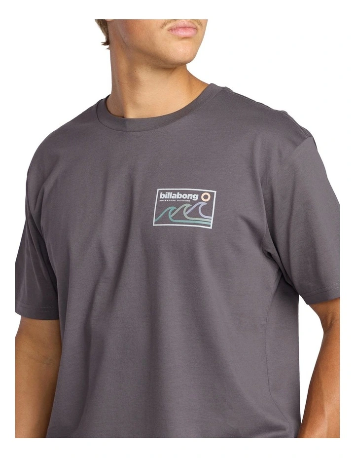 Range Adiv T-shirt in Grey image 4