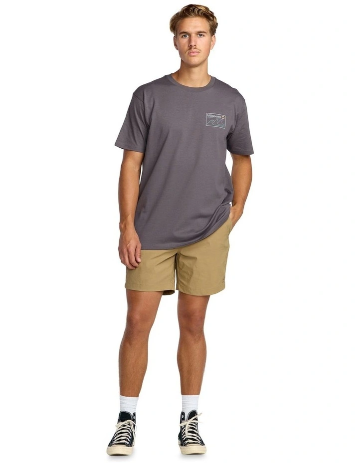 Range Adiv T-shirt in Grey image 5