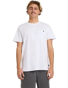 Premium Pocket T-shirt in White
