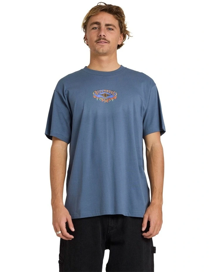 Aussie Pill T-shirt in Blue image 1