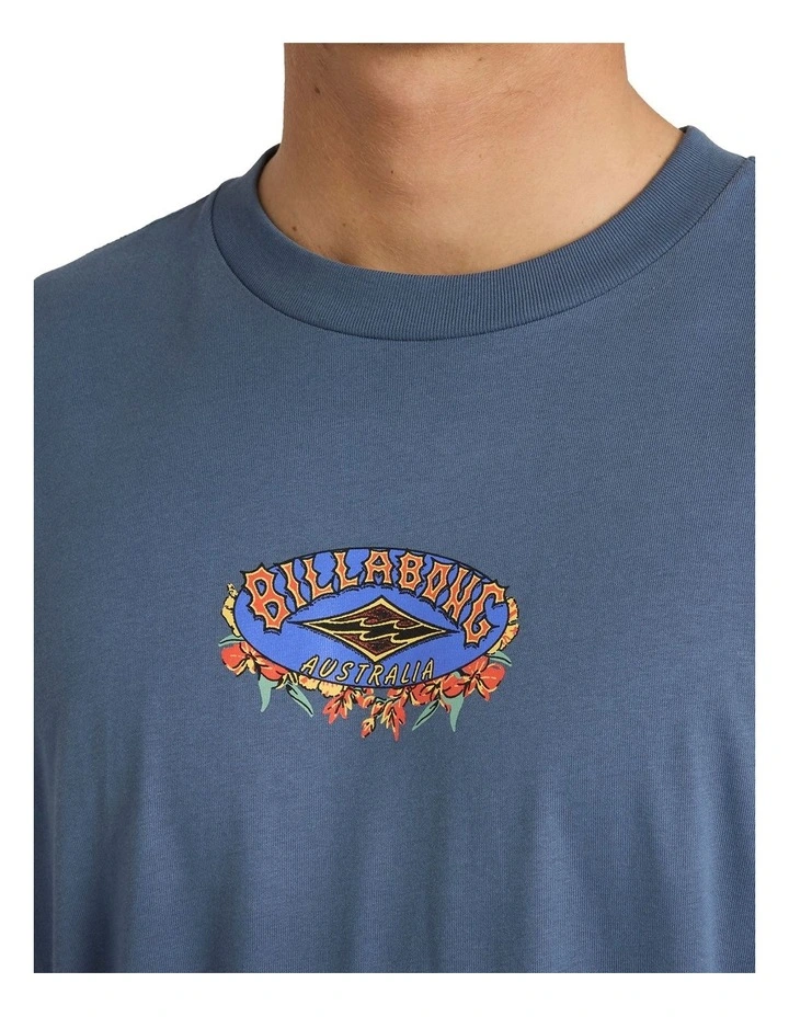 Aussie Pill T-shirt in Blue image 4