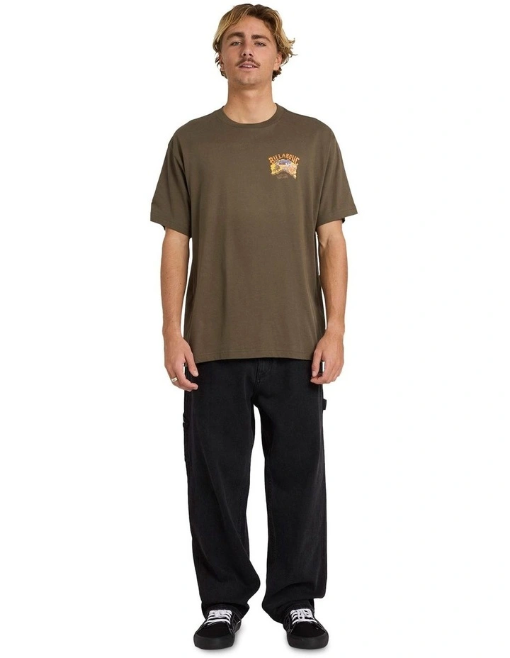 Land Of Sunshine T-shirt in Green image 5