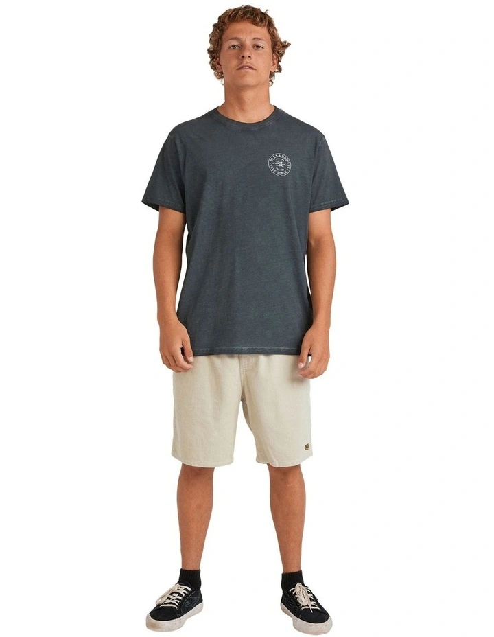 Big Wave Daz T-shirt in Blue image 5