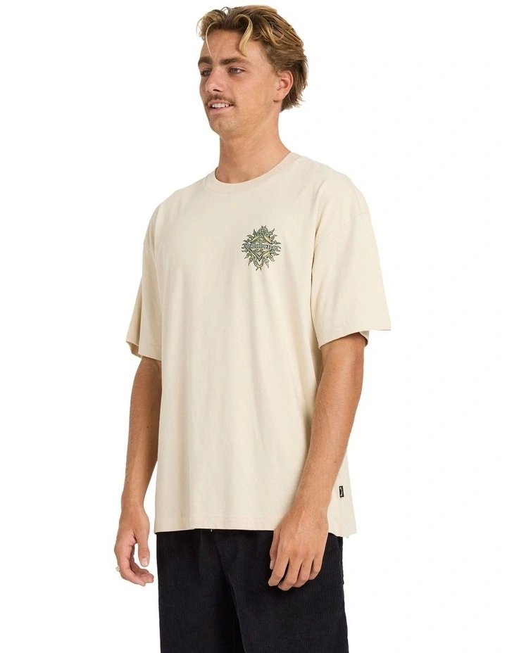 Solar Flare T-shirt in Cream image 3