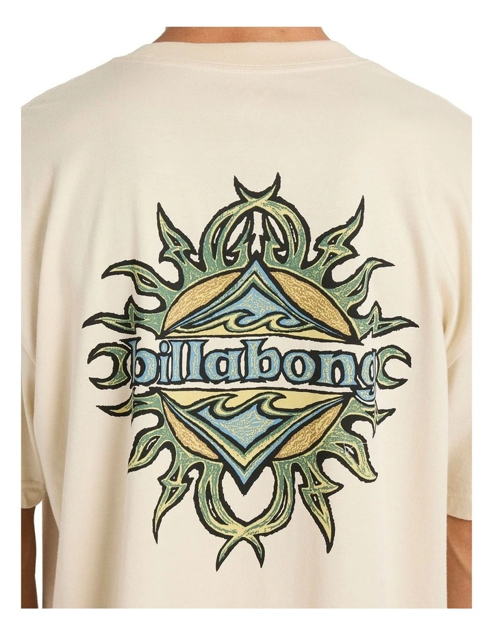 Solar Flare T-shirt in Cream image 4