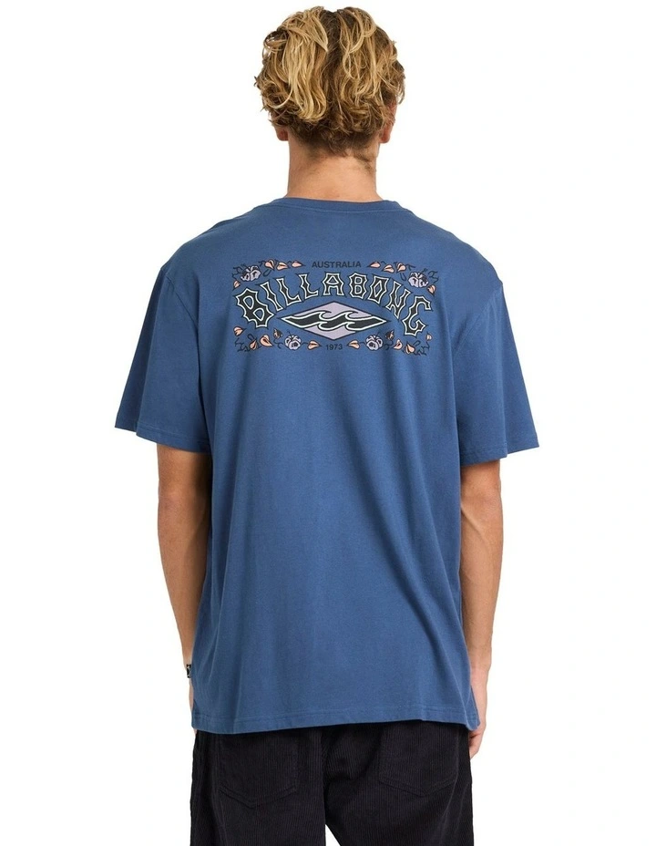 Heritage Arch T-shirt in Blue image 2