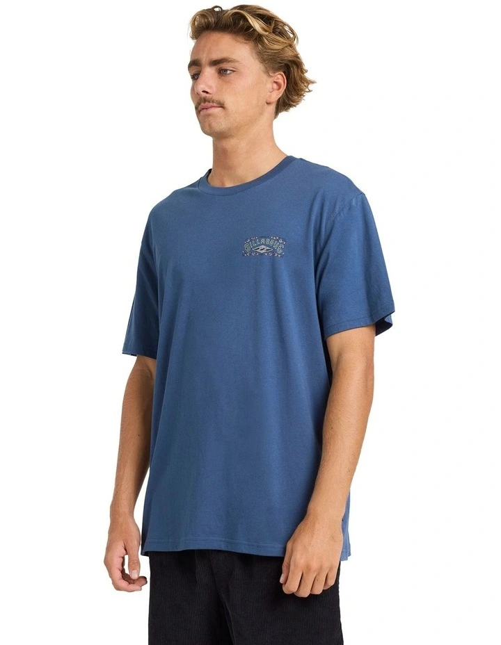 Heritage Arch T-shirt in Blue image 3