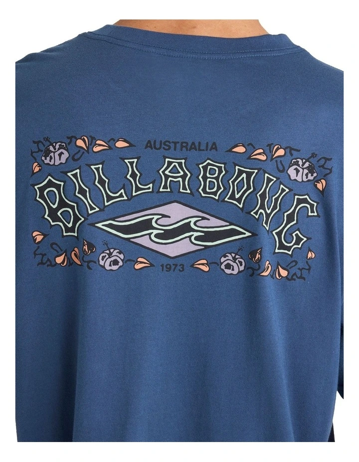 Heritage Arch T-shirt in Blue image 4