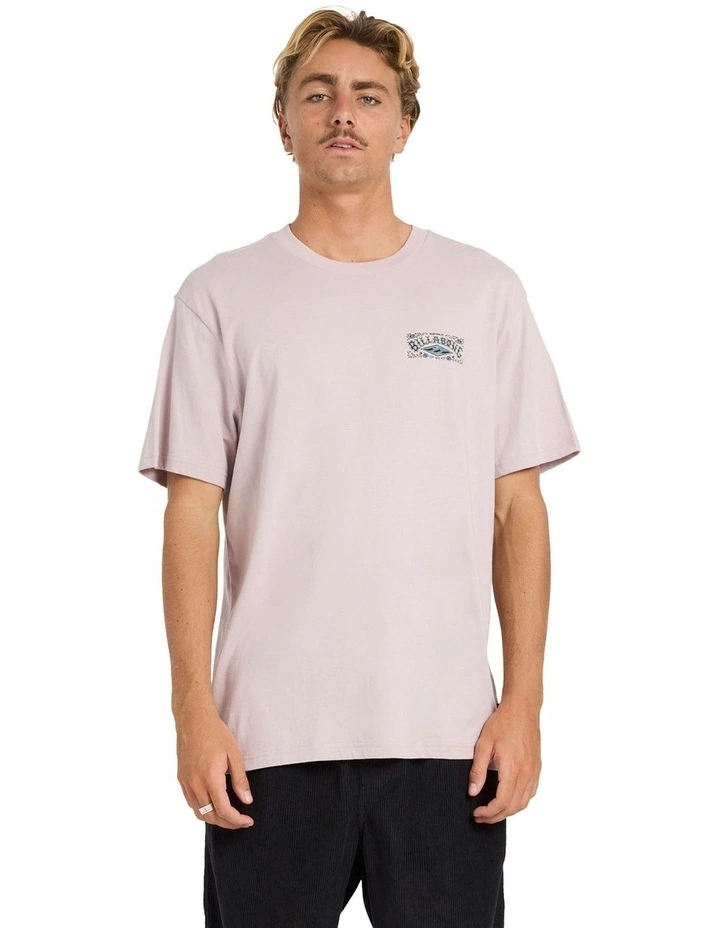 Heritage Arch T-shirt in Purple image 1