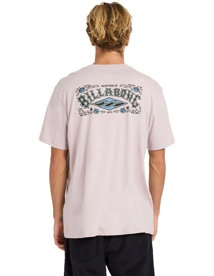 Heritage Arch T-shirt in Purple image 2