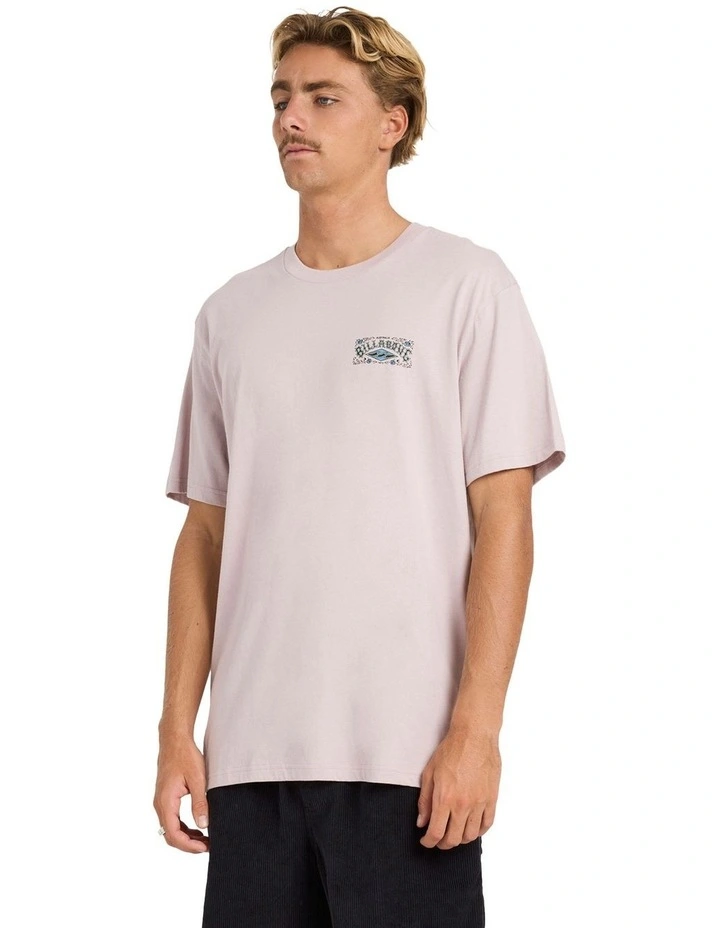 Heritage Arch T-shirt in Purple image 3