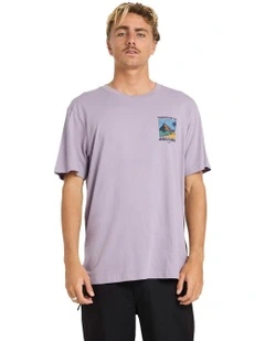 Post Cards A/DIV Premium T-shirt in Purple