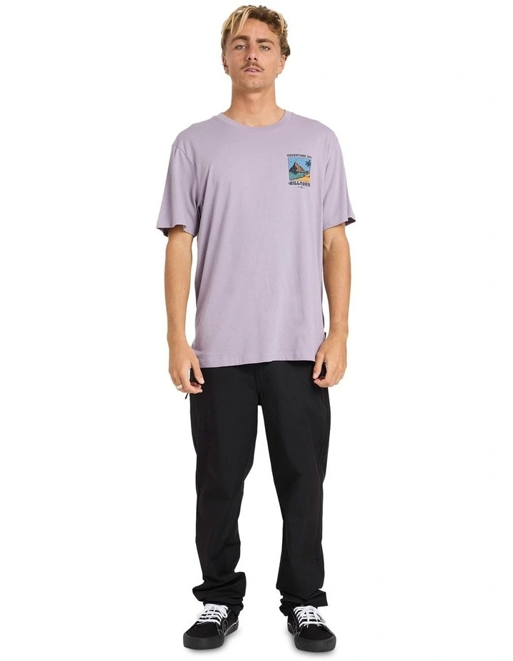 Post Cards A/DIV Premium T-shirt in Purple image 5