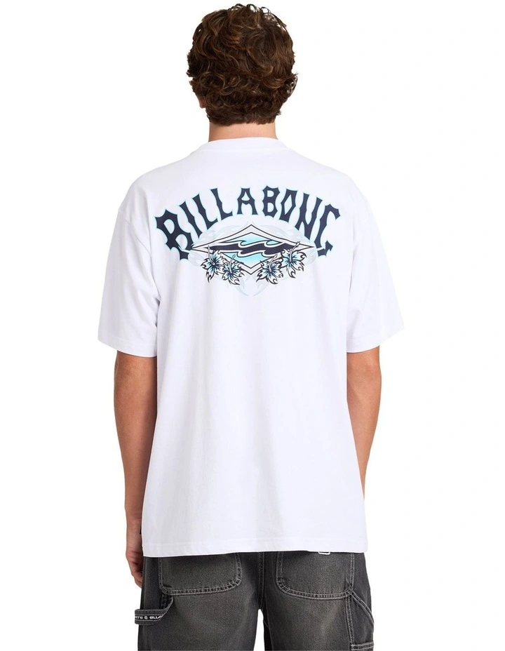 Biscus Og T-Shirt in White image 2