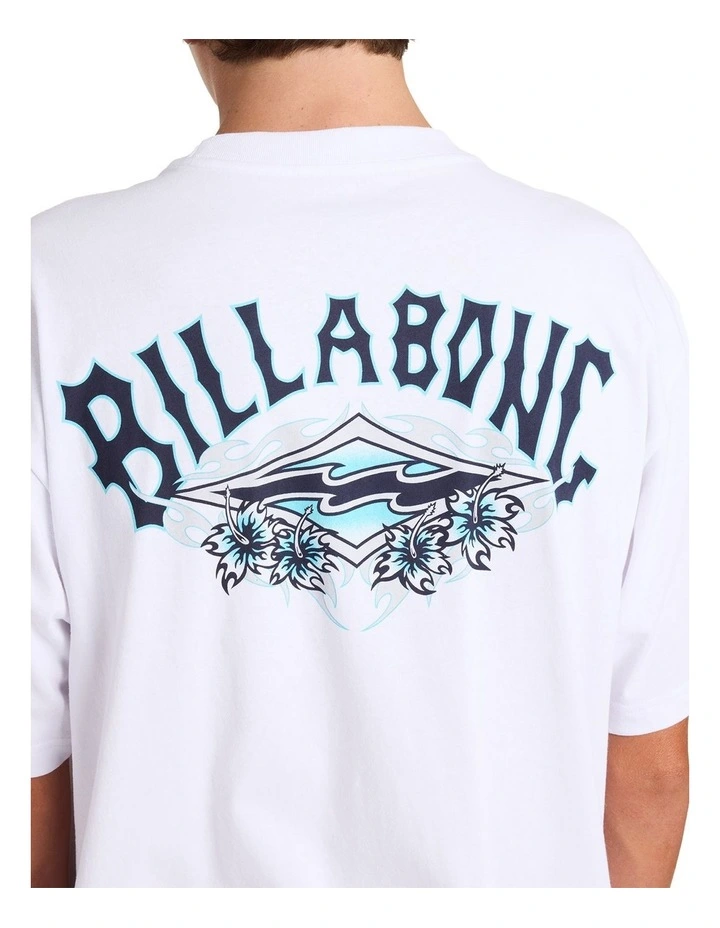 Biscus Og T-Shirt in White image 4