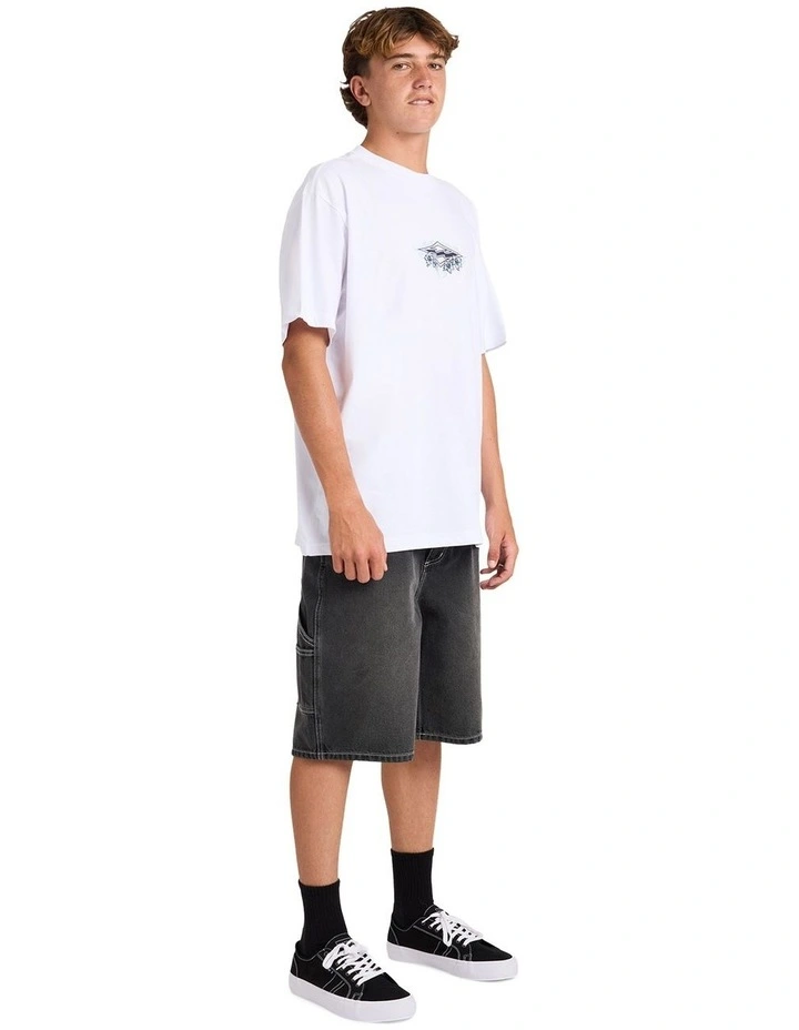 Biscus Og T-Shirt in White image 5