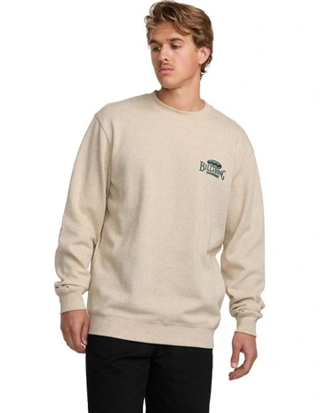 Sands Shorts Crew Sweater in Natural