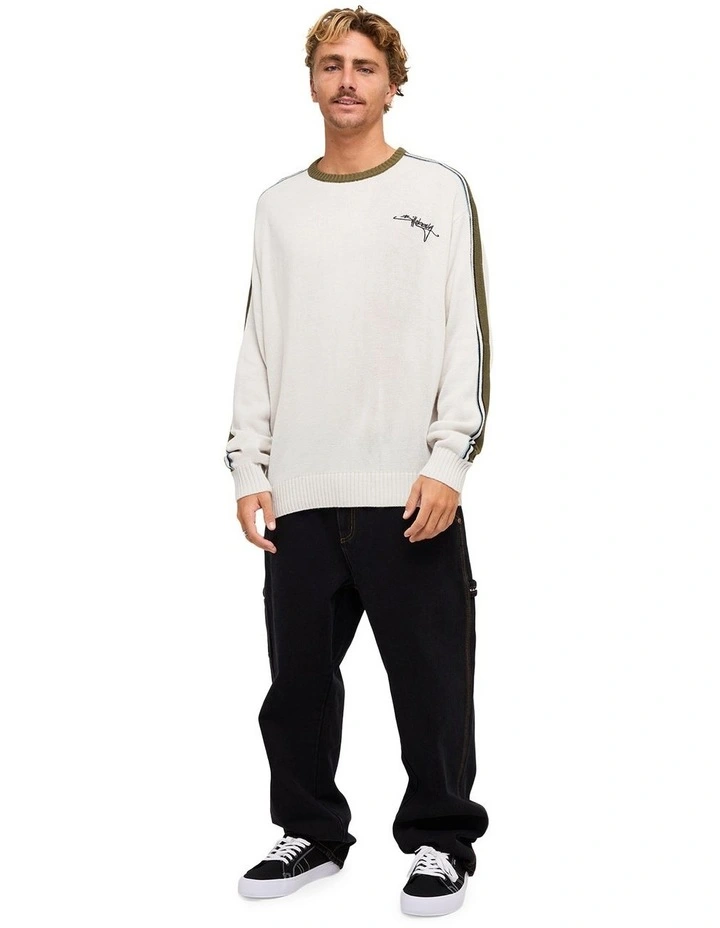 Script Sweatshirt in Silver image 5