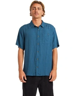 Ricardo Short Sleeve Shirt in Blue