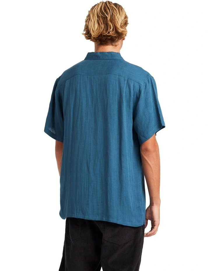 Ricardo Short Sleeve Shirt in Blue image 2
