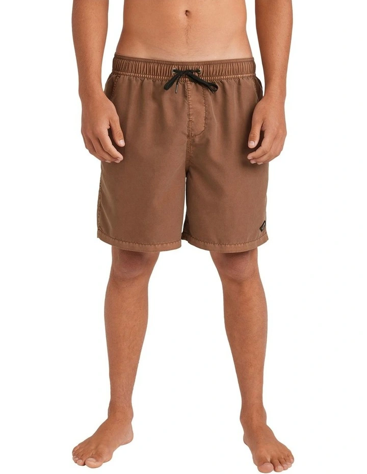 All Day Od Shorts in Brown image 1