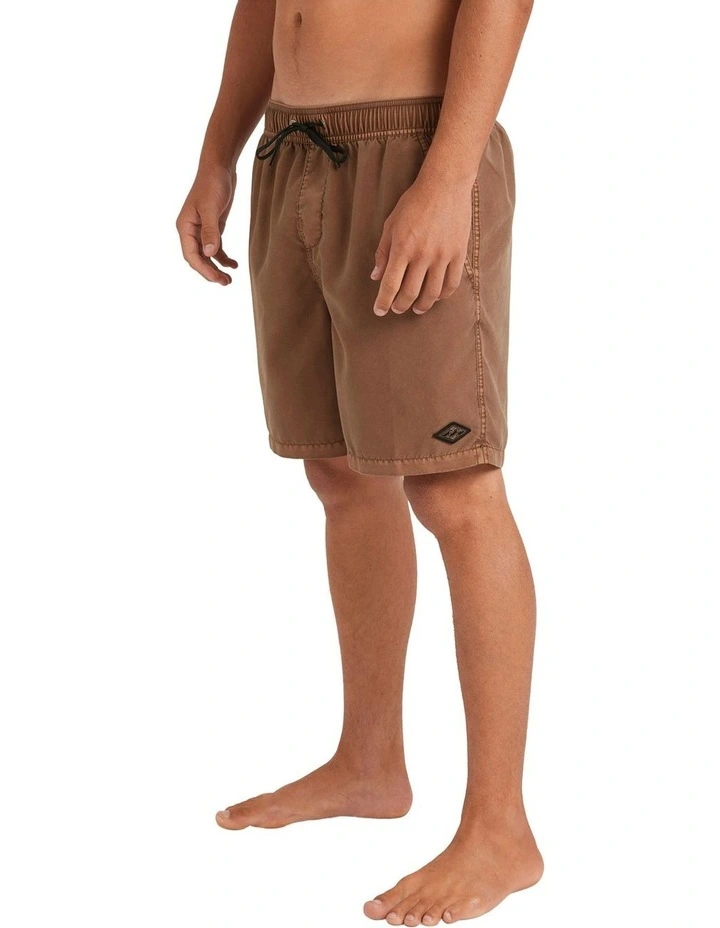 All Day Od Shorts in Brown image 3