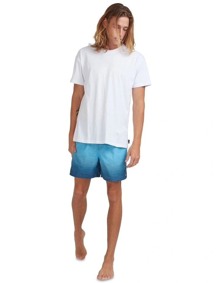 Sergio Layback Boardshorts 15 Inch in Blue image 5