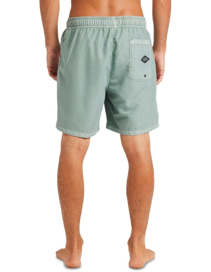All Day Overdye Layback Boardshorts 17 Inch in Green image 2